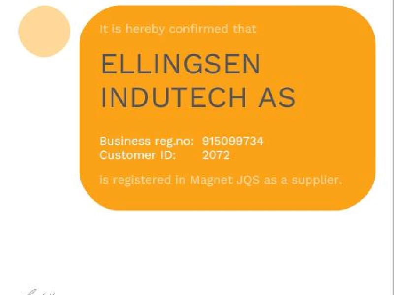 Magnet JQS qualification Ellingsen Indutech AS 